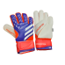 adidas Predator Match Fingersave Goalkeeper Gloves (Lucid Blue/Solar Red/White) (Size: 8,9,10)